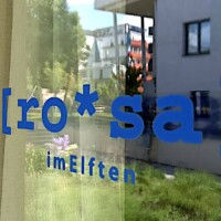Aufkleber [ro*sa] Schriftzug