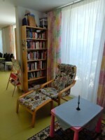 Leseecke Bücherschrank
